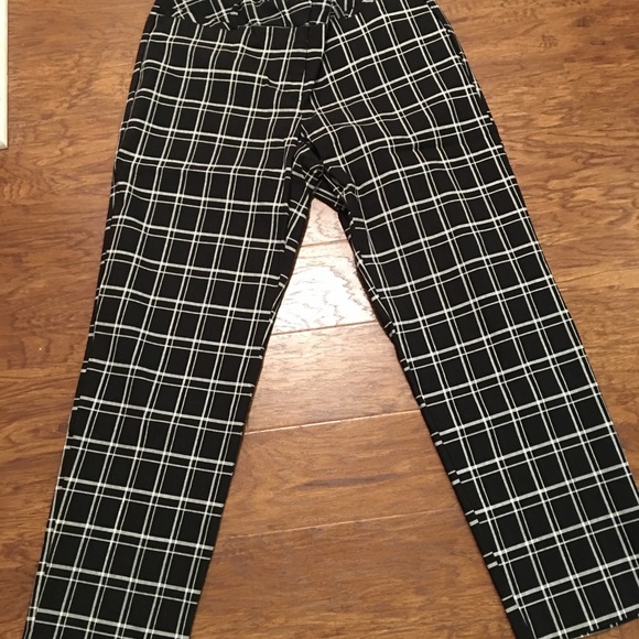 Black and White Slacks - Picture 3 of 3